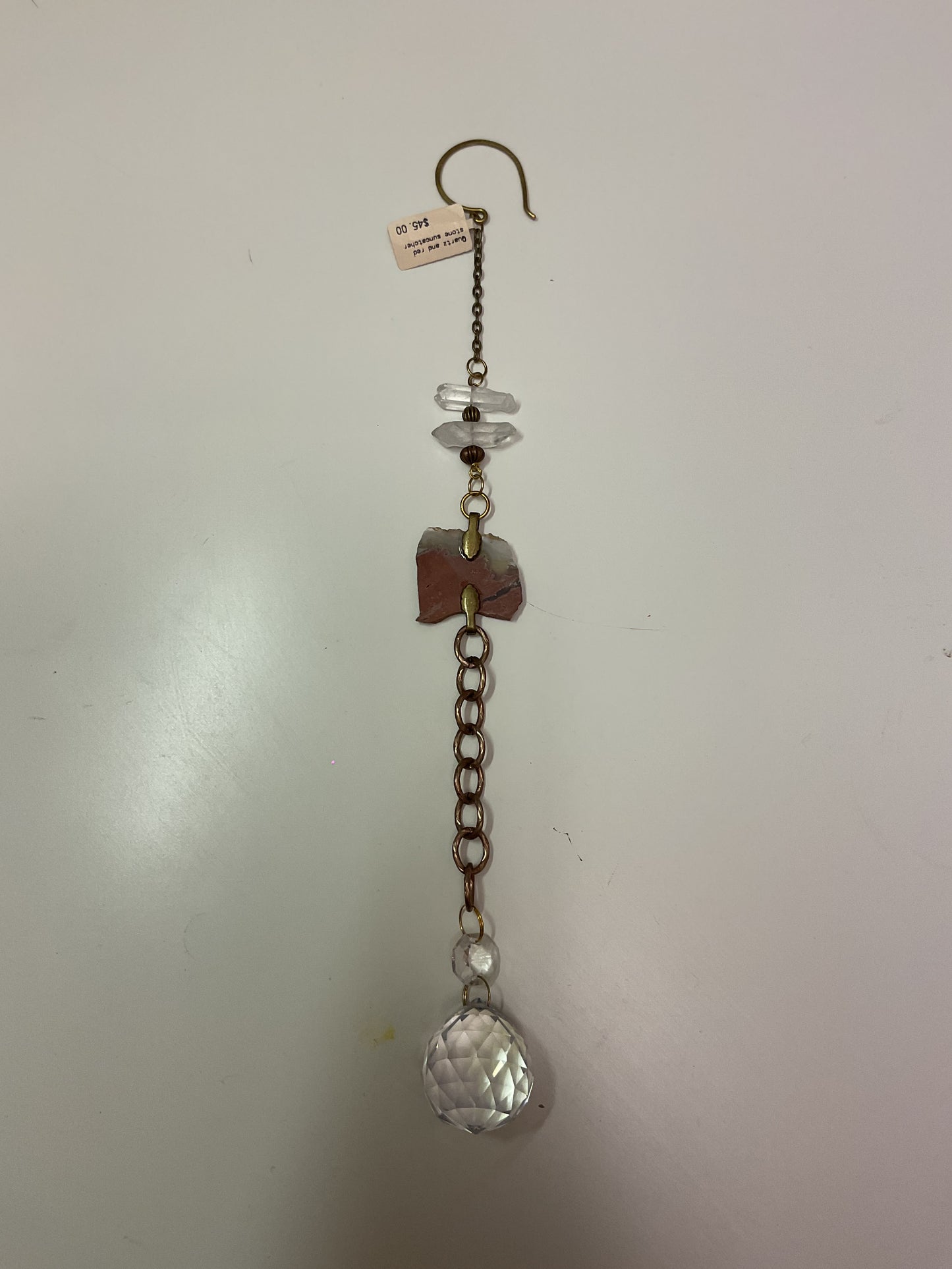 Stone and Quartz Suncatcher