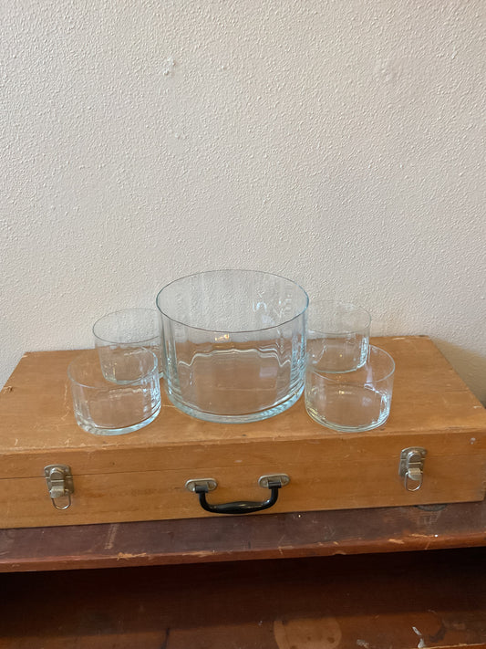 Crystal Serving Set