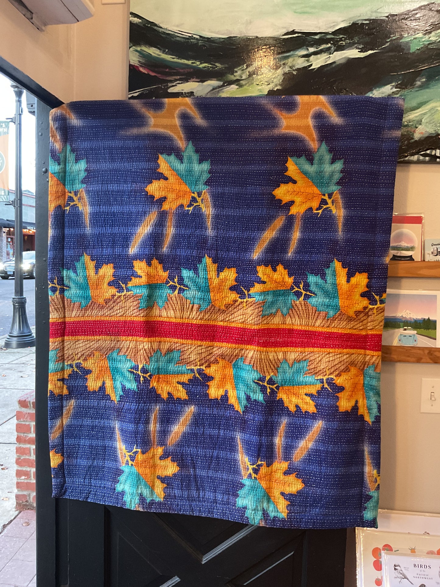 Kantha/Sherpa Throw