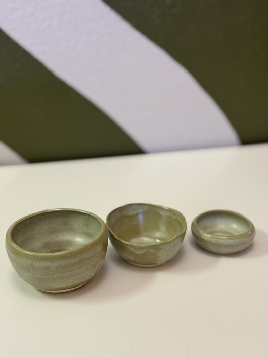 Set of 3 Tiny Nesting Bowls